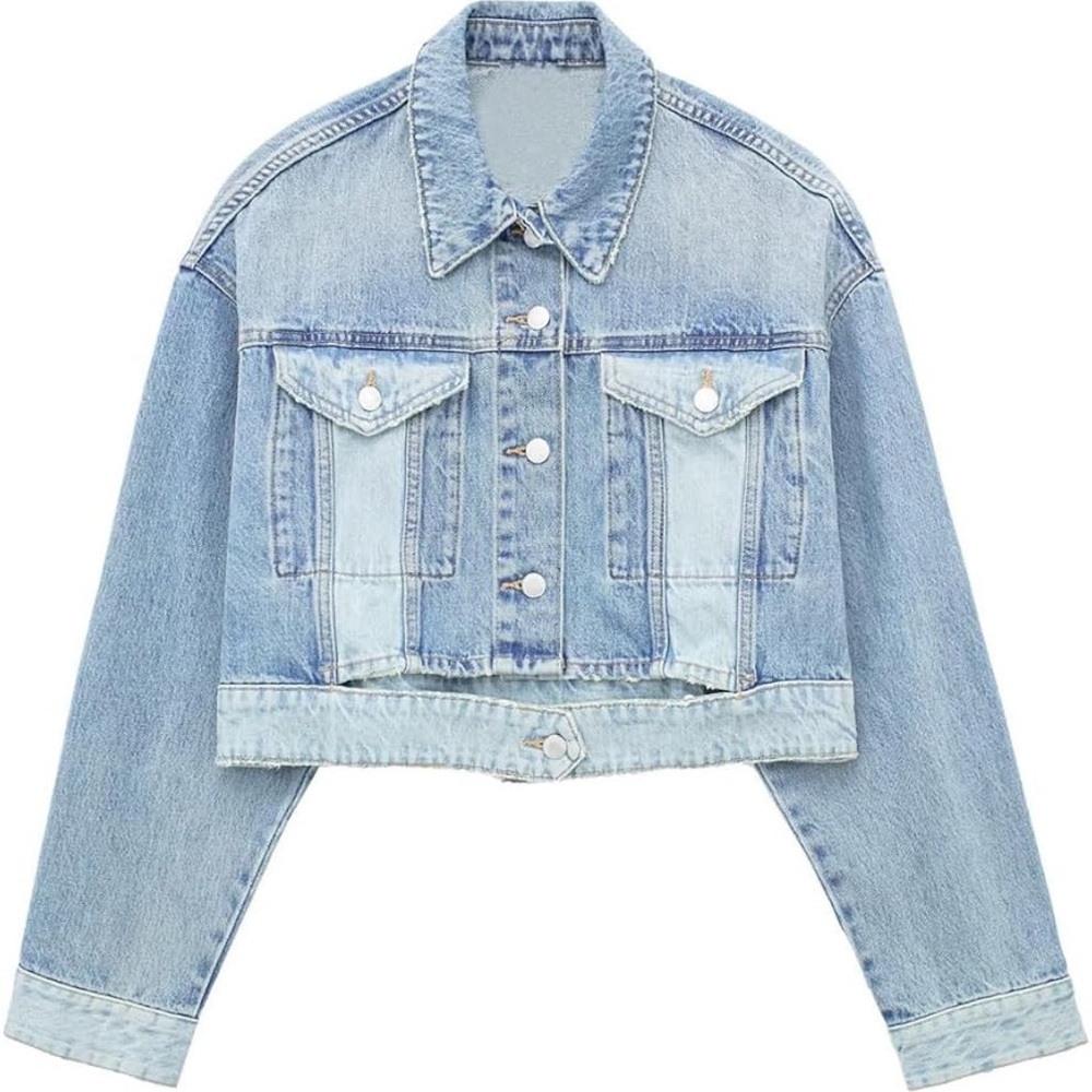 Zara Light Blue Denim Jacket
